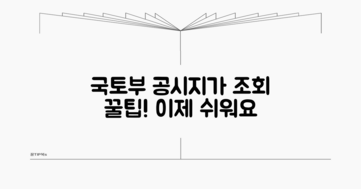 국토부 공시지가 조회, 이것만 알면 쉬워요