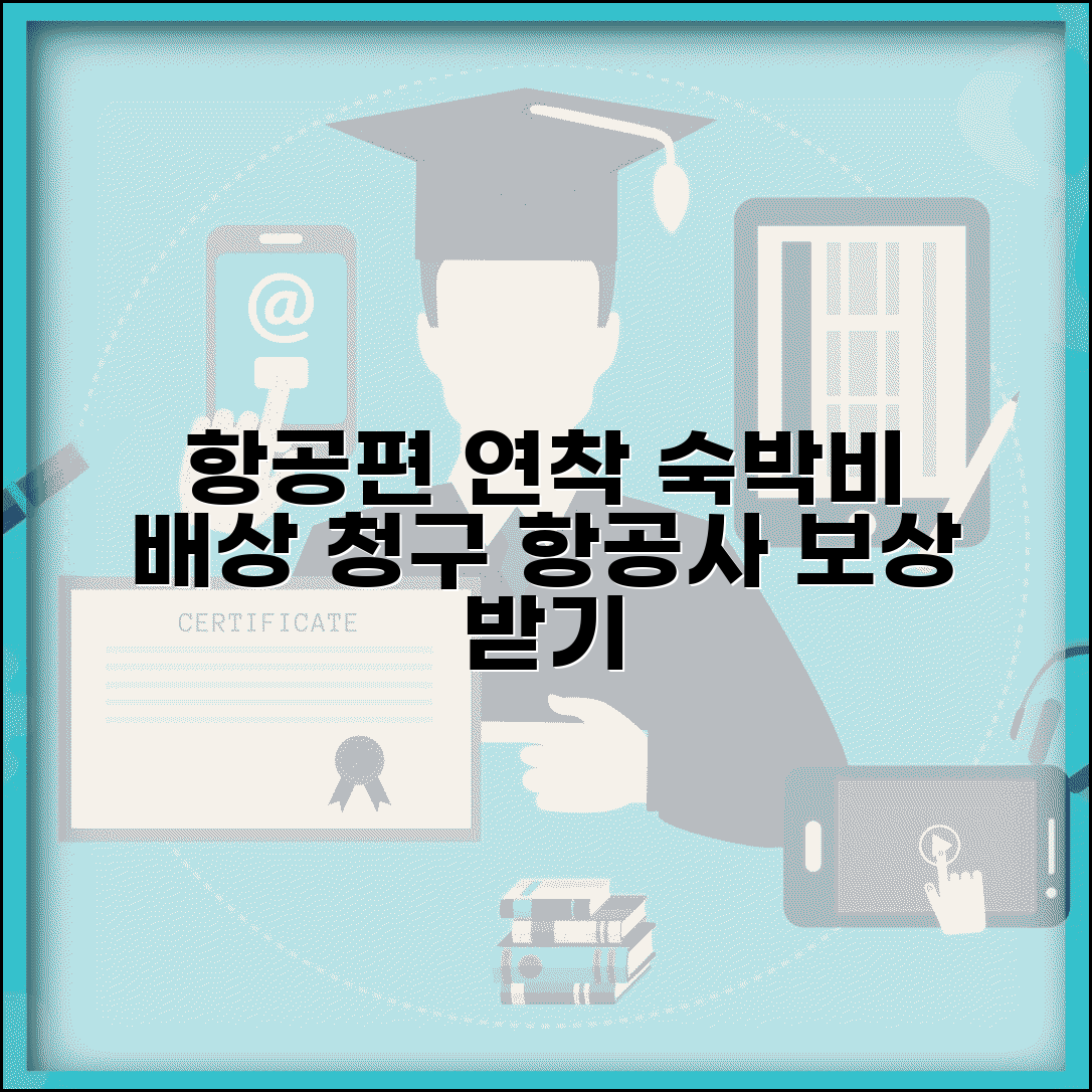 항공편 연착으로 숙박비 추가발생할때 | 항공사 배상 청구법