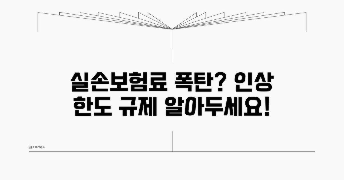 실손보험료 인상 한도 규제