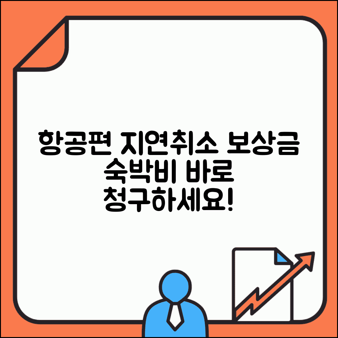 항공편 지연 보상 청구 | 항공기 지연 취소시 보상금과 숙박비 청구