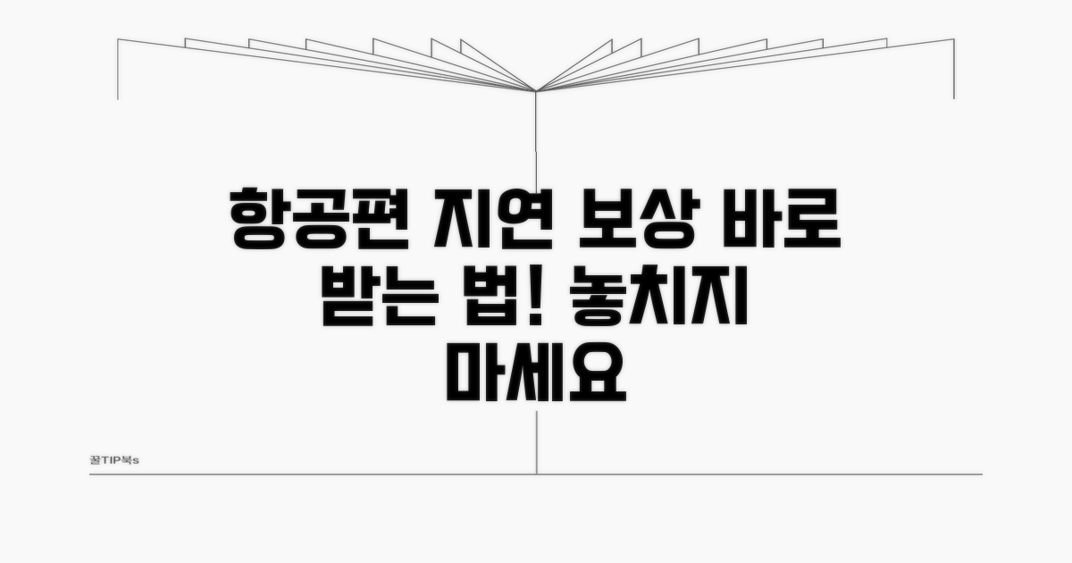 항공편 지연 보상, 이렇게 받으세요