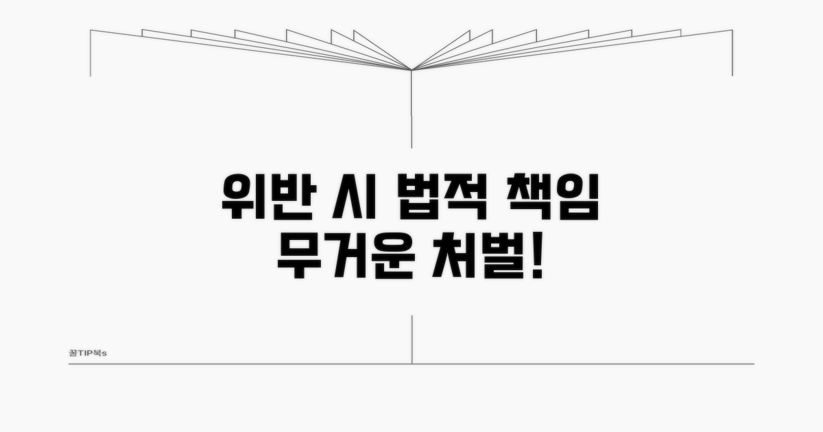 위반 시 법적 책임과 처벌