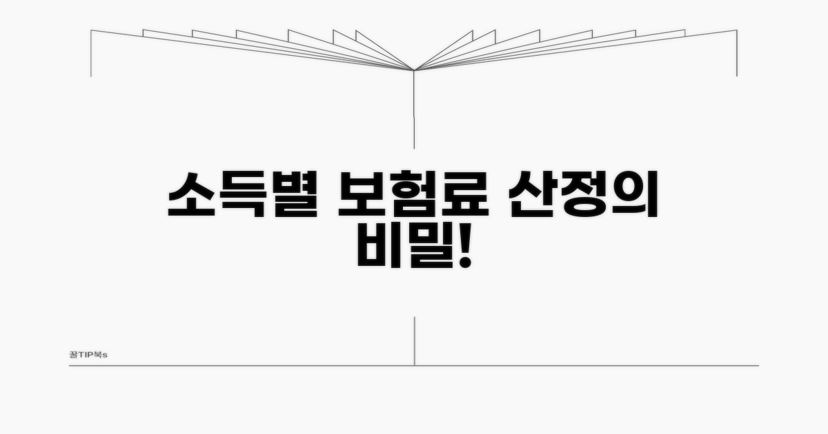 소득 종류별 보험료 산정 기준