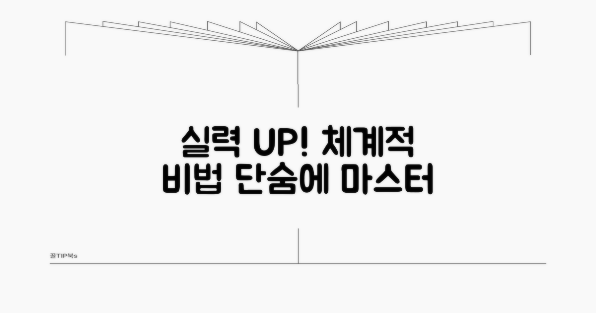 체계적인 실력 향상법 알아보기