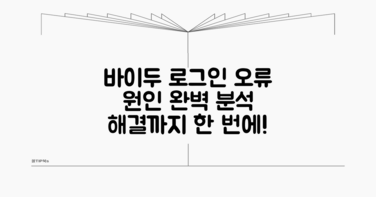 바이두 로그인 오류 원인 분석
