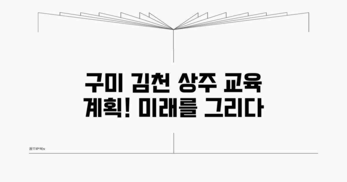 구미 김천 상주 권역 교육 계획