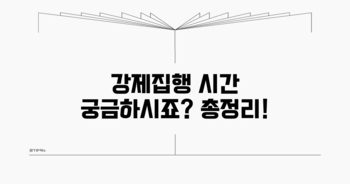 강제집행 절차와 예상 소요 시간