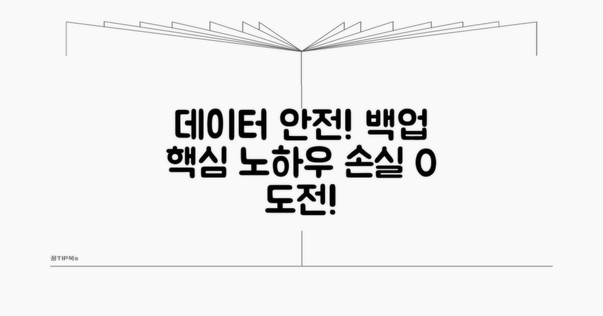 데이터 손실 막는 실전 백업 노하우