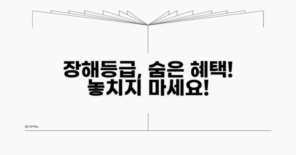 장해등급 활용한 추가 혜택 알아보기