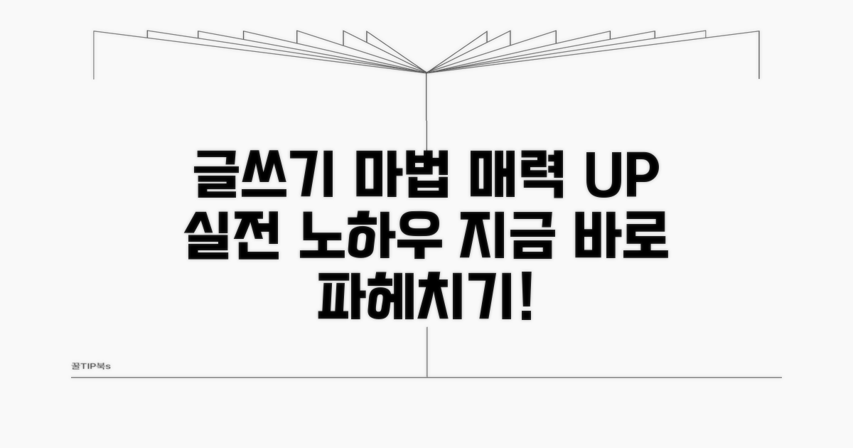 매력적인 글쓰기 실전 노하우 파헤치기