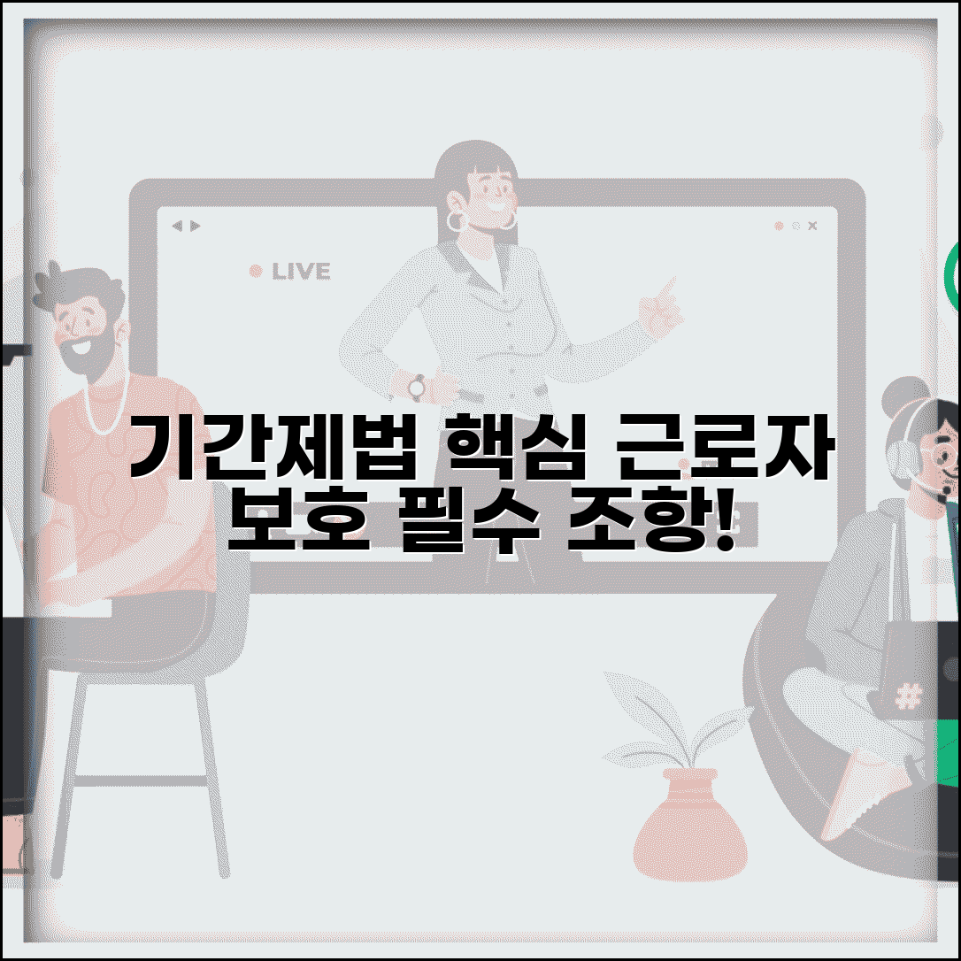 기간제법 주요 내용 | 기간제근로자 보호법 핵심 조항