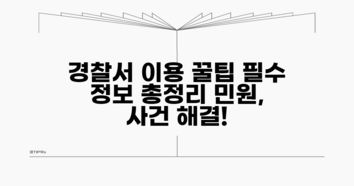 경찰서 이용 관련 필수 정보