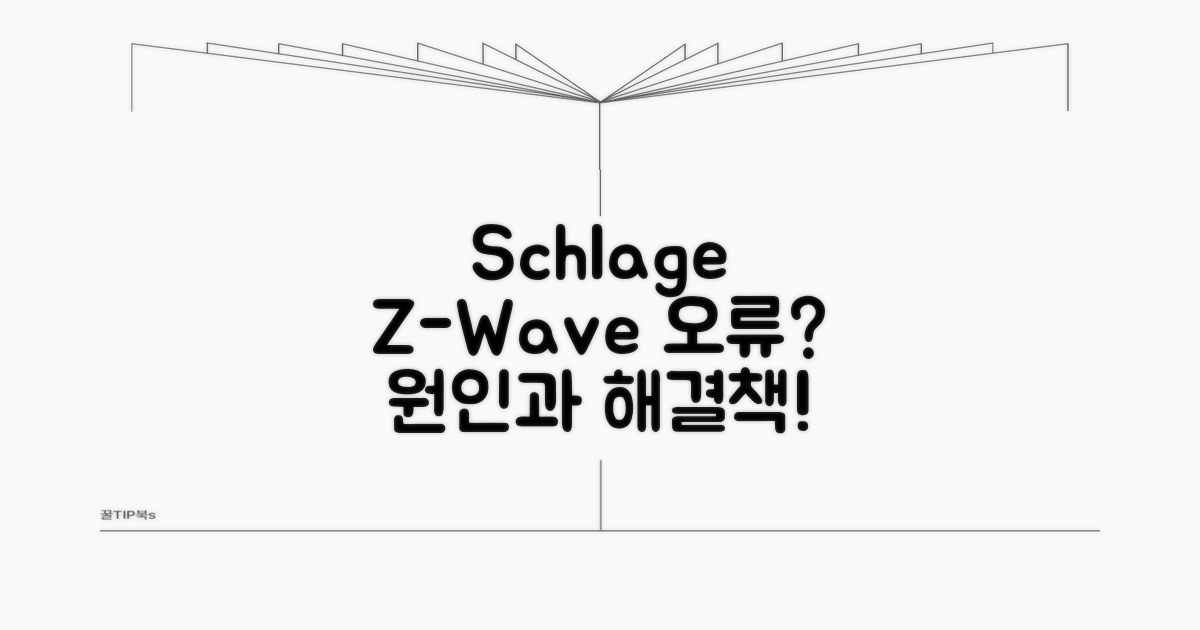 Schlage Z-Wave 연결 오류 원인 분석