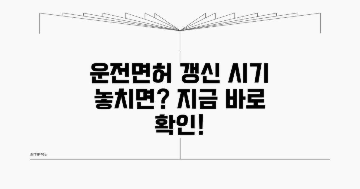 운전면허 갱신 시기, 언제 해야 할까?