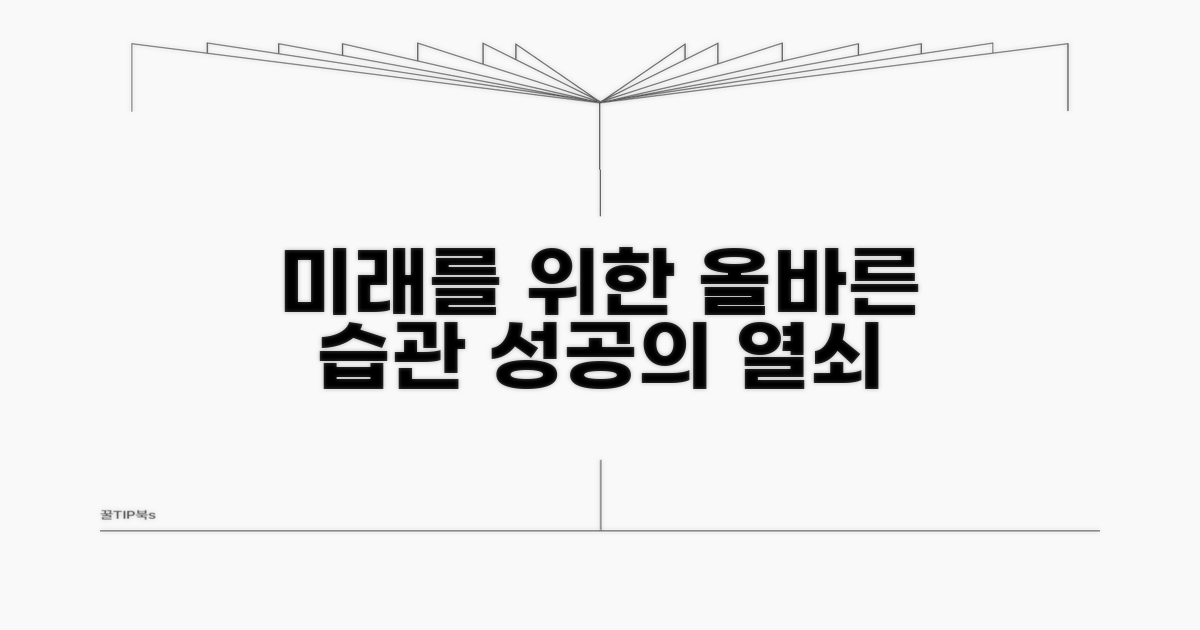 미래를 위한 올바른 근로 습관 만들기