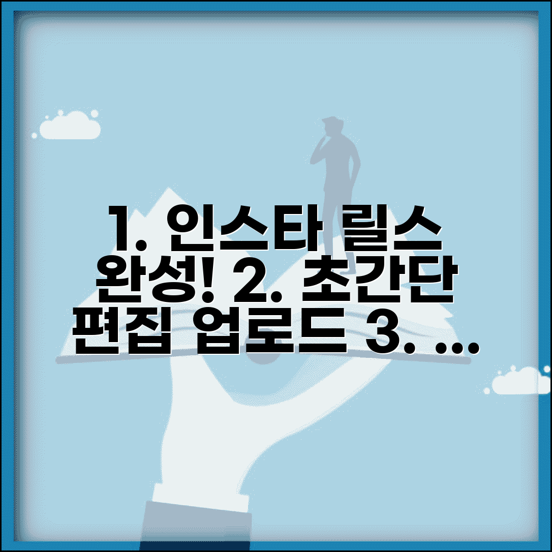 인스타 릴스 만들기 방법 | 편집 및 업로드 완벽가이드