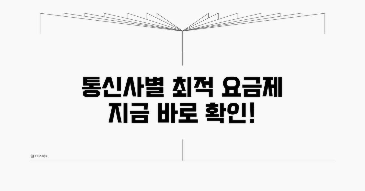통신사별 최적 요금제 찾기