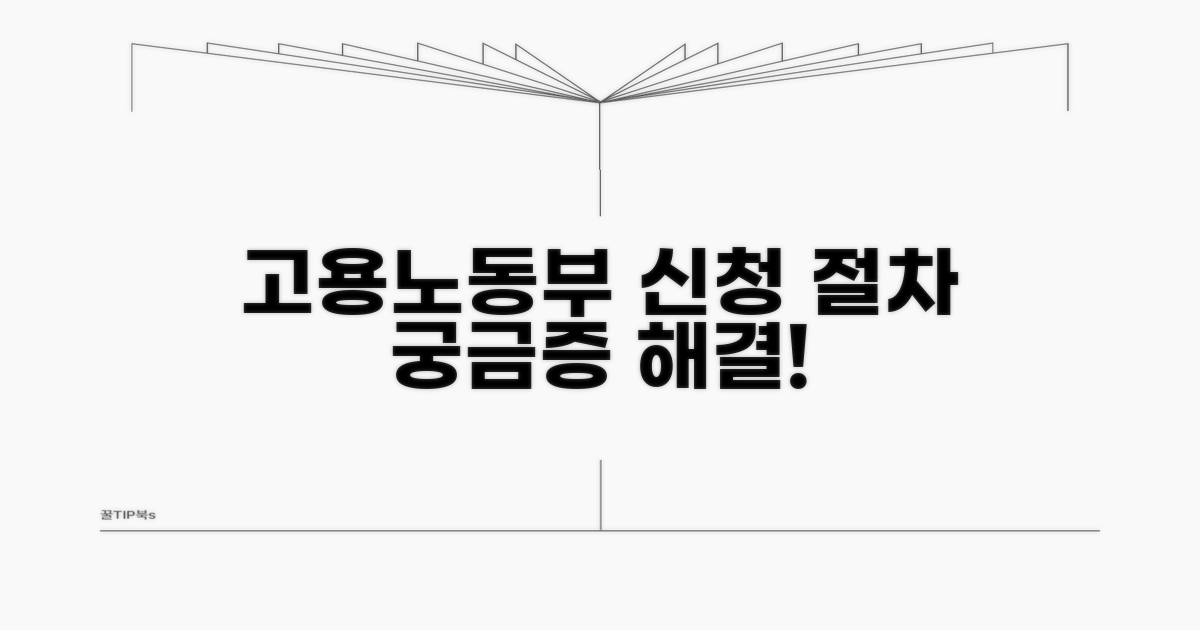 고용노동부 신청 절차 자세히 보기