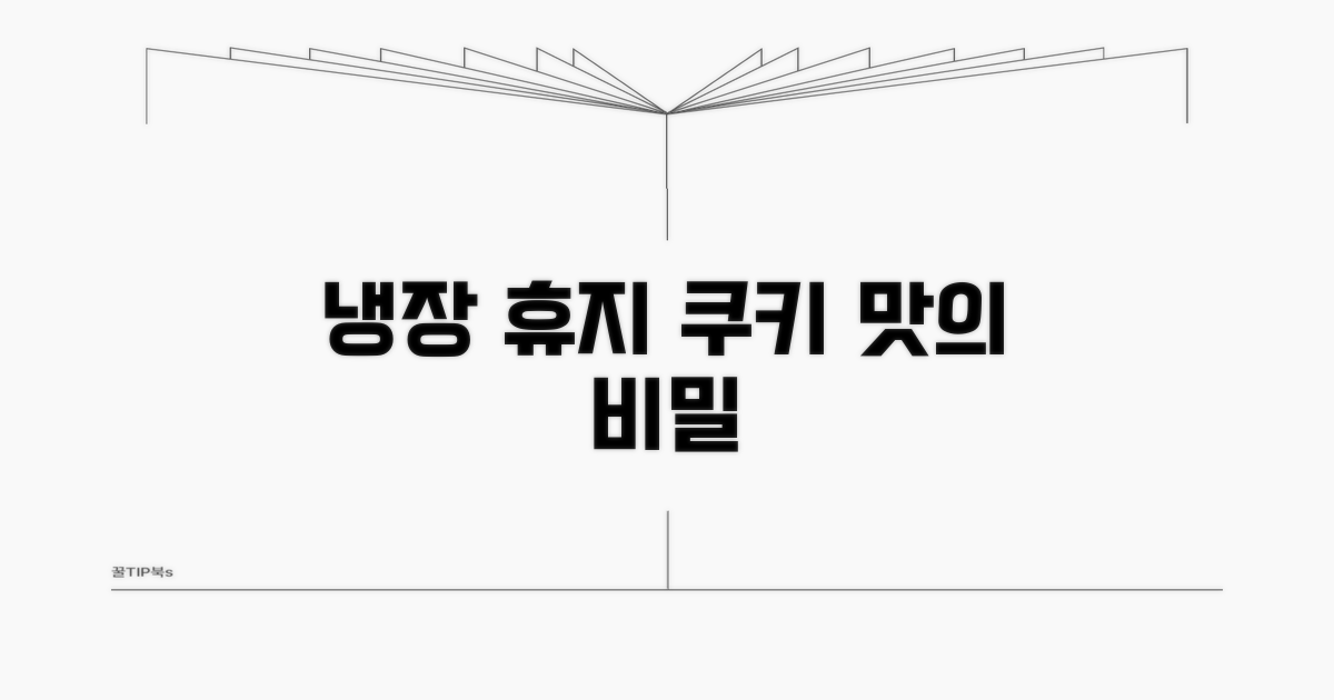 냉장 휴지, 쿠키 맛의 비밀