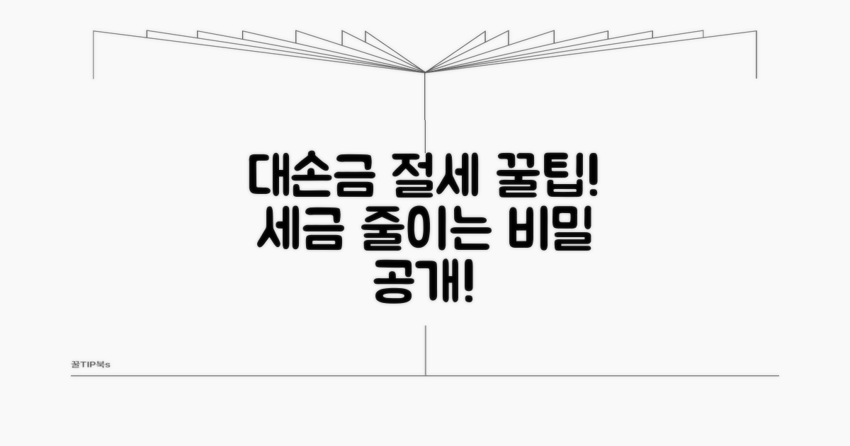 대손금 처리 절세 꿀팁