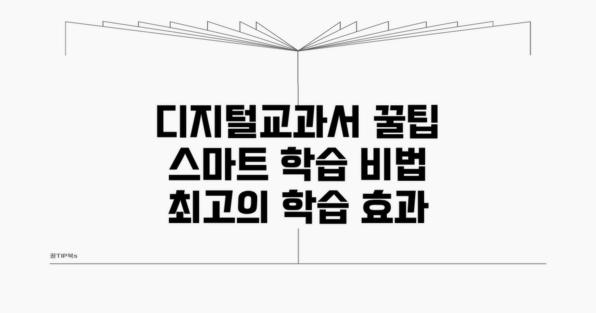 스마트 학습을 위한 디지털교과서 꿀팁