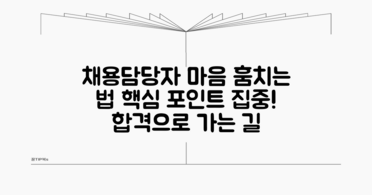 채용 담당자 마음 사로잡는 핵심 포인트