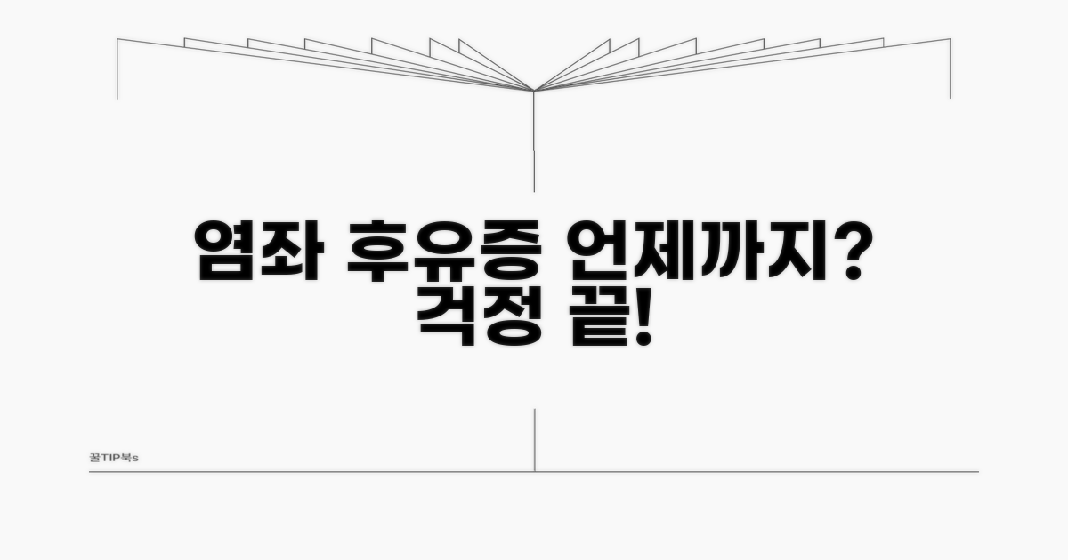 염좌 후유증, 언제까지?