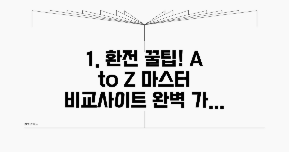 환전 비교 사이트 사용법 A to Z