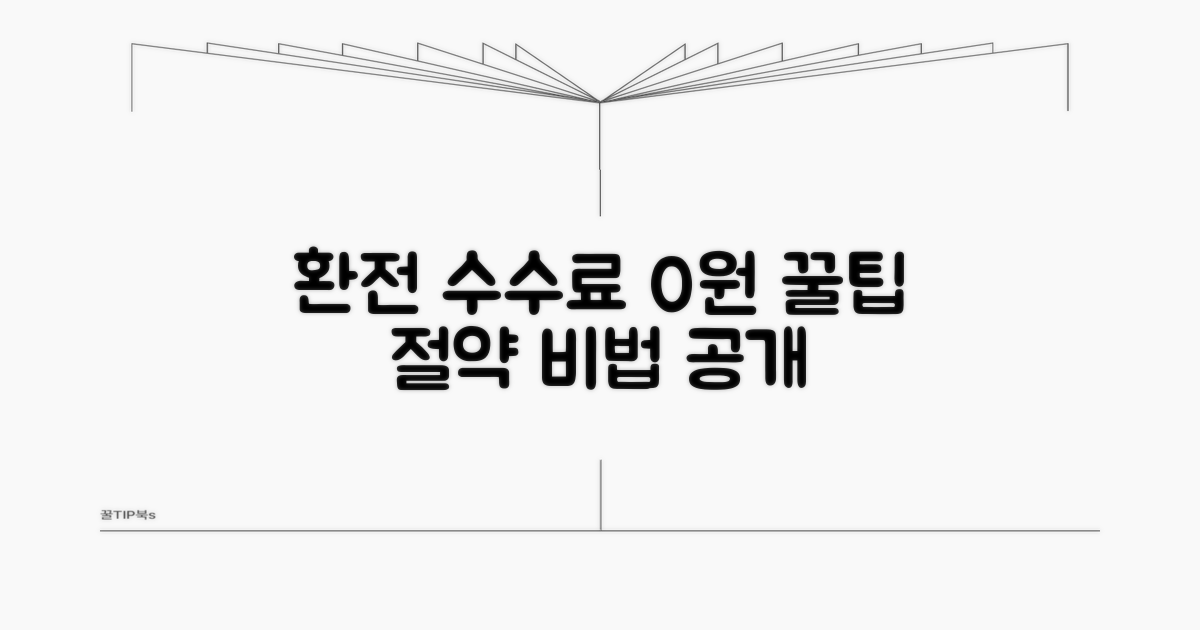 환전 수수료 절약 꿀팁 공개