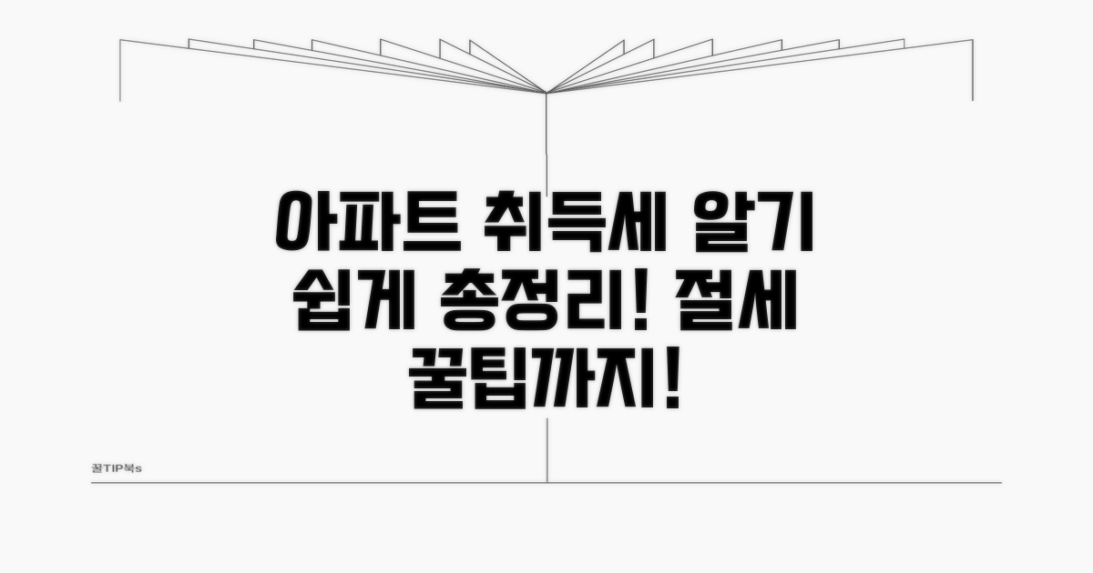아파트 취득세 세율 완전 정리
