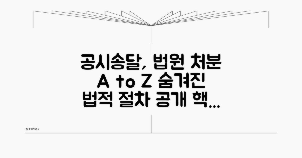 법원, 공시송달 처분 어떻게 이뤄지나?