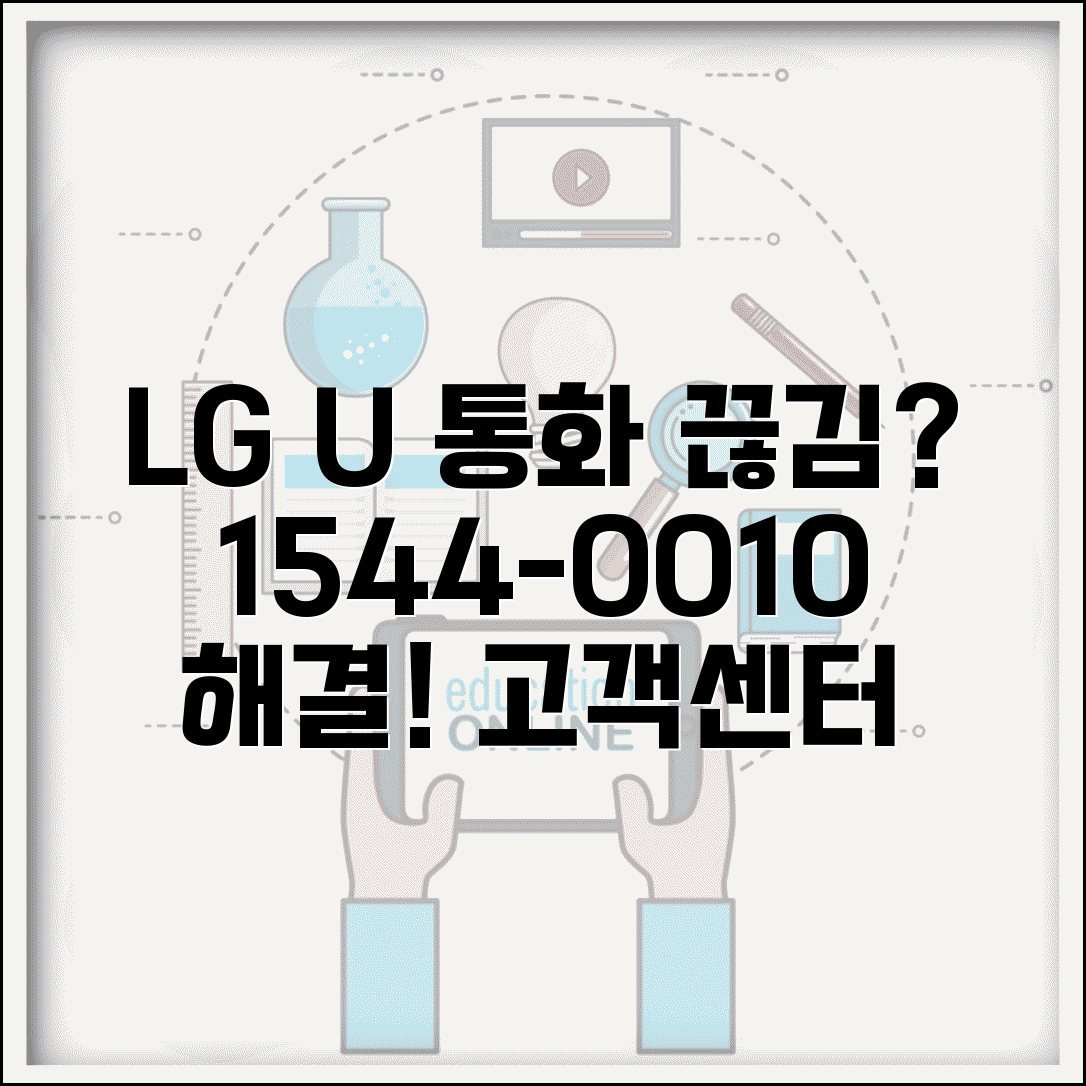 LG유플러스 1544-0010 통화품질 | LGU+ 고객센터 통화 끊김