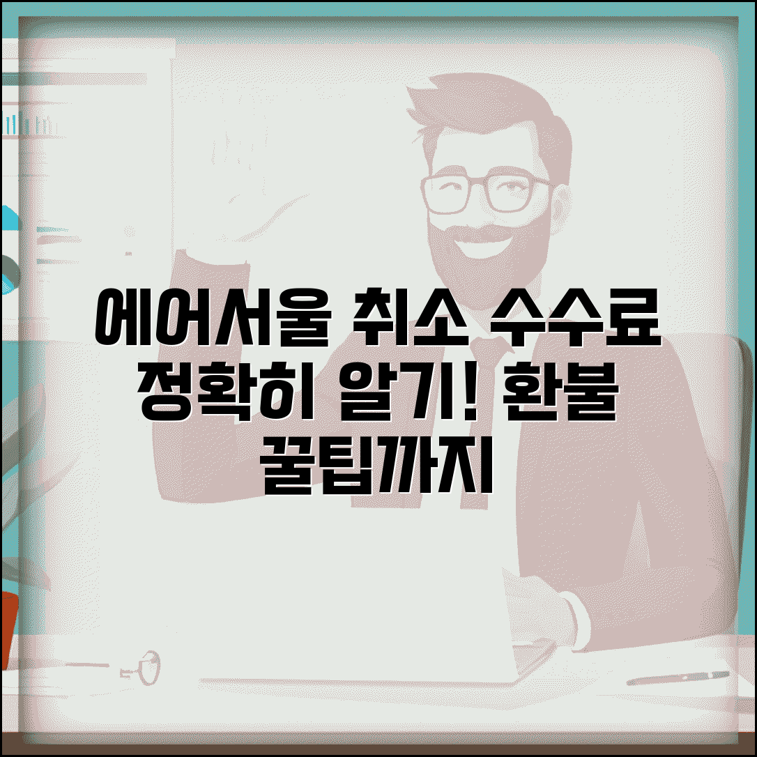 에어서울 취소 수수료 | 에어서울 항공권 취소 수수료 완벽가이드
