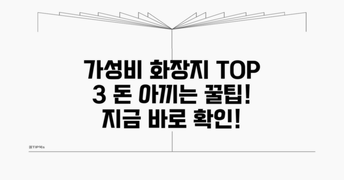 가성비 화장지 브랜드 추천