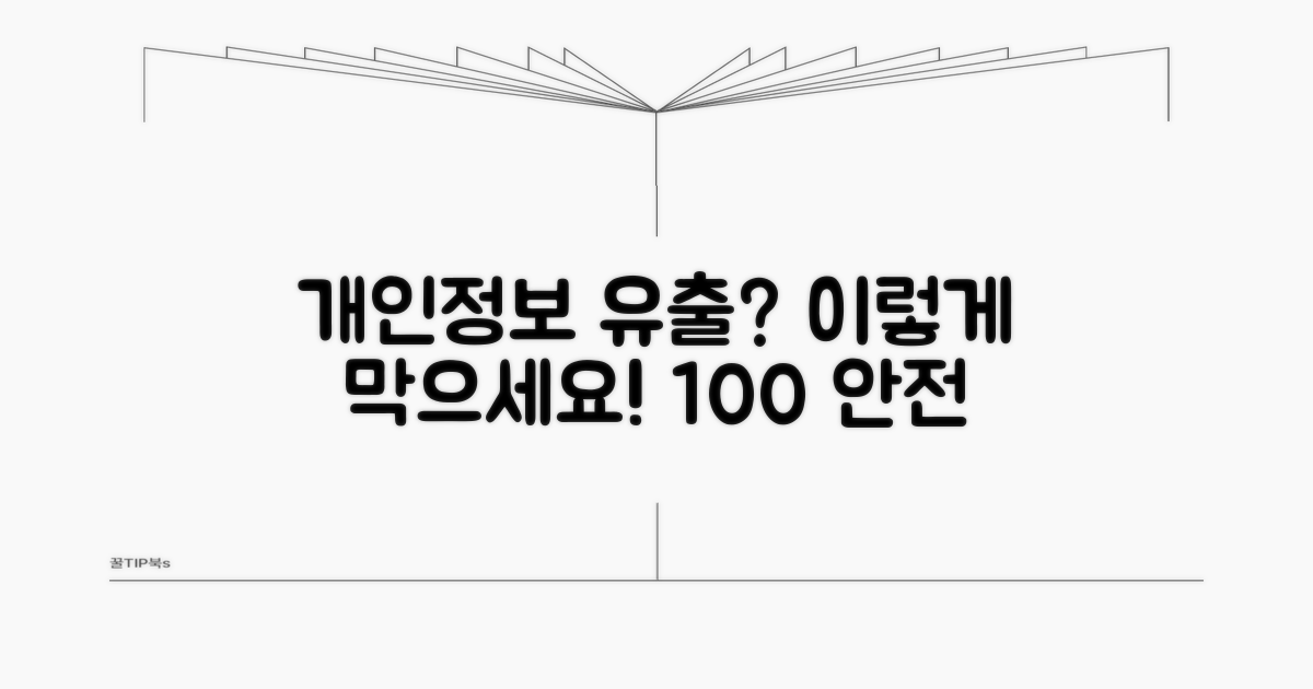 개인정보 유출, 막는 확실한 방법