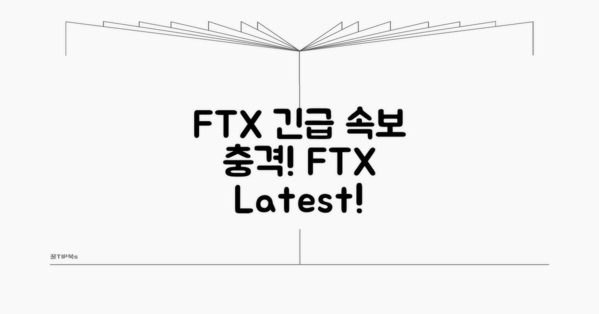 FTX 관련 최신 소식 및 공지