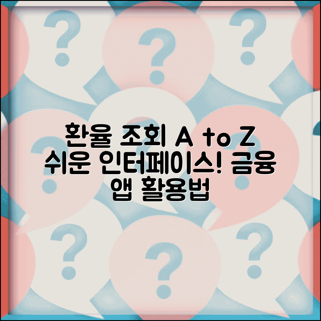 환율조회 다음 금융 이용법 | 간편한 인터페이스로 확인하기