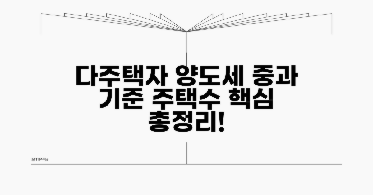 다주택자 양도세 중과 기준 주택수