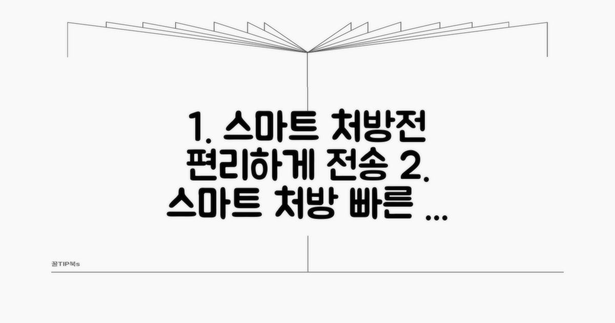스마트한 처방전 전송 관리