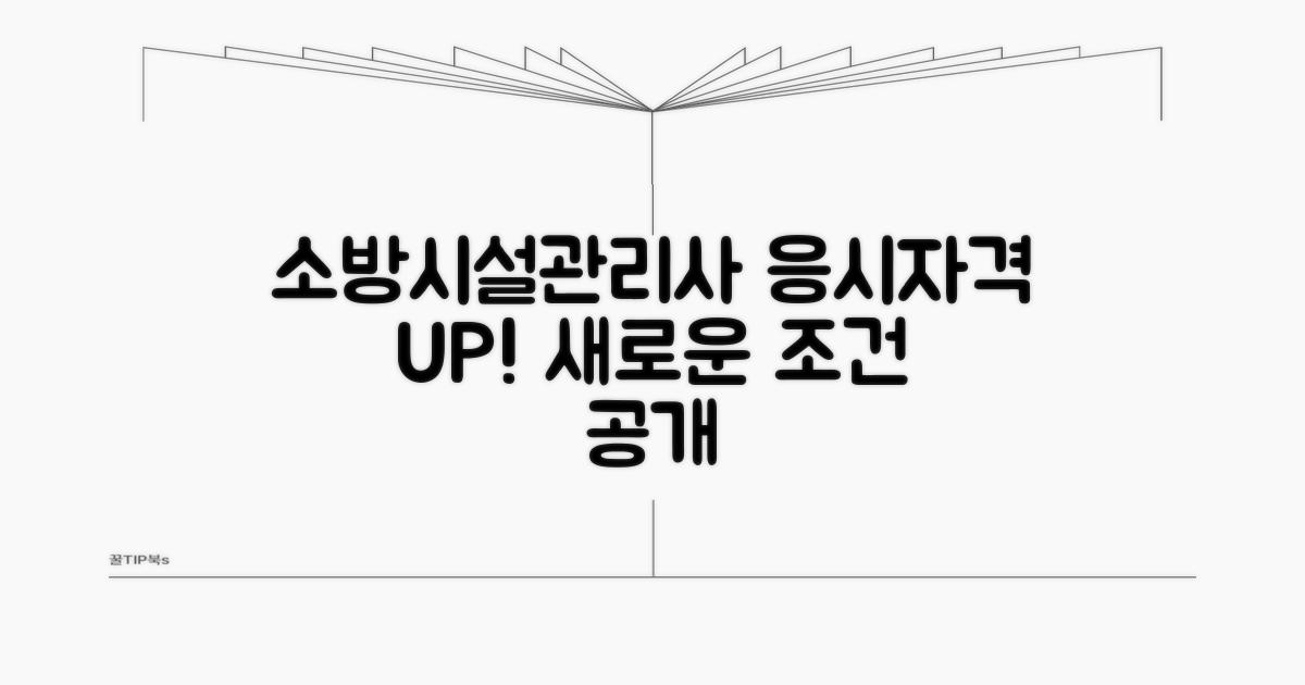 새로운 소방시설관리사 응시자격