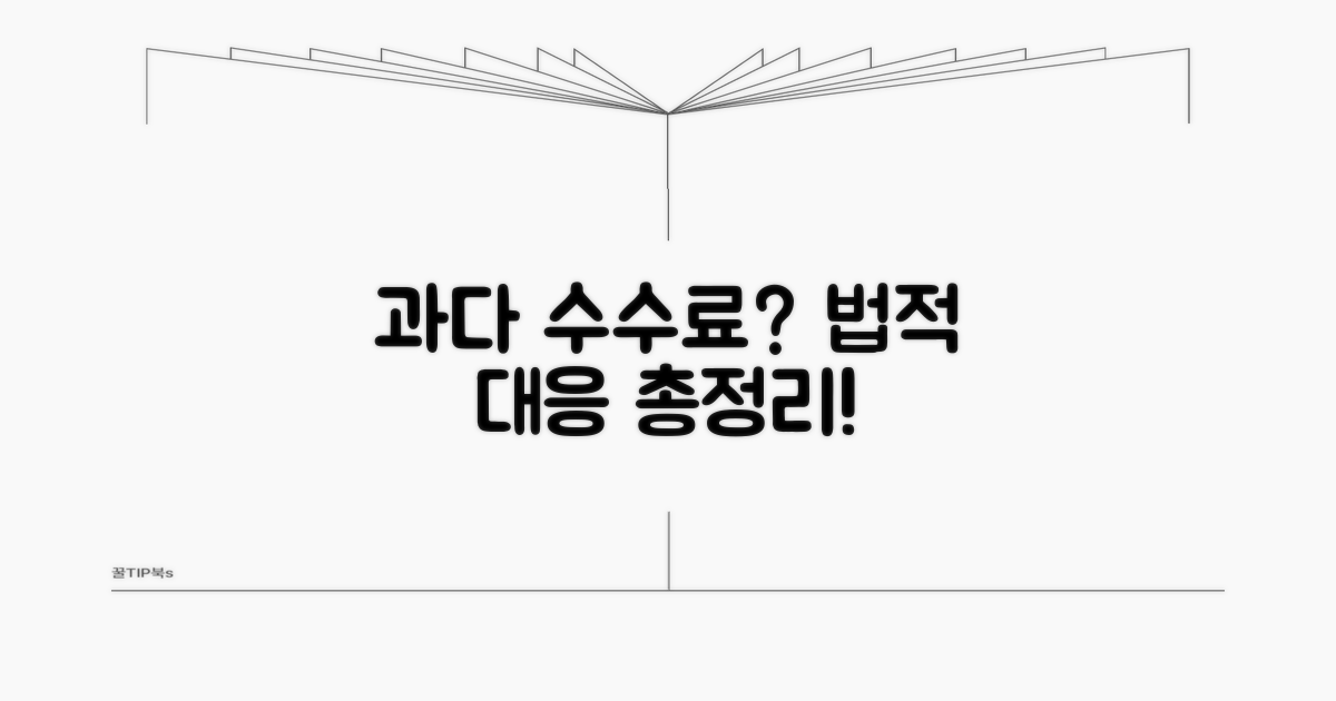 과다 수수료, 법적 대응은?