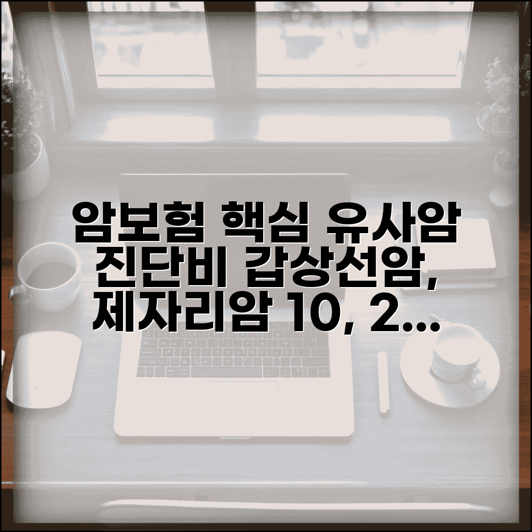 암보험 진단비 지급률 유사암 | 갑상선암 제자리암 진단비 10% 20% 총정리