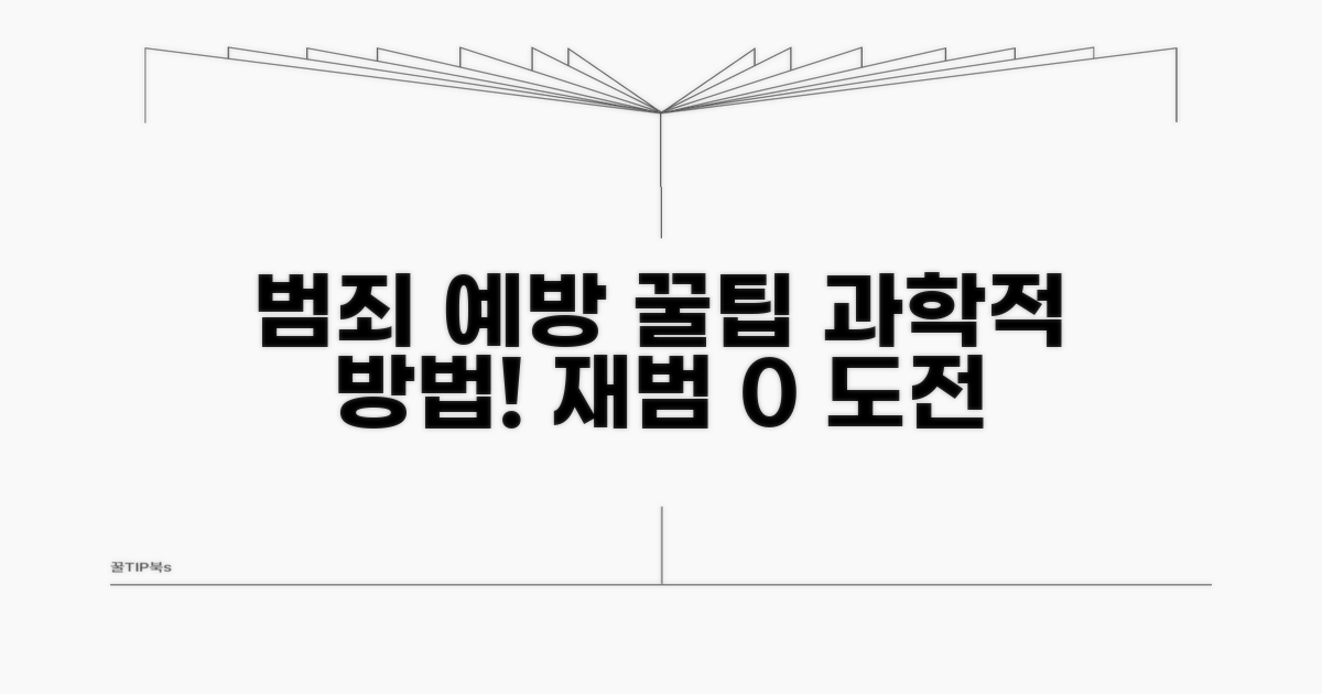 재범 막는 효과적 방안 연구