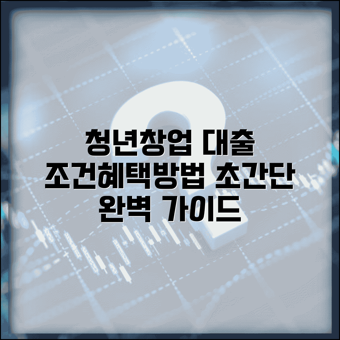 청년 창업자금대출 조건 지원 혜택 | 신청방법, 한도, 서류 완벽 가이드