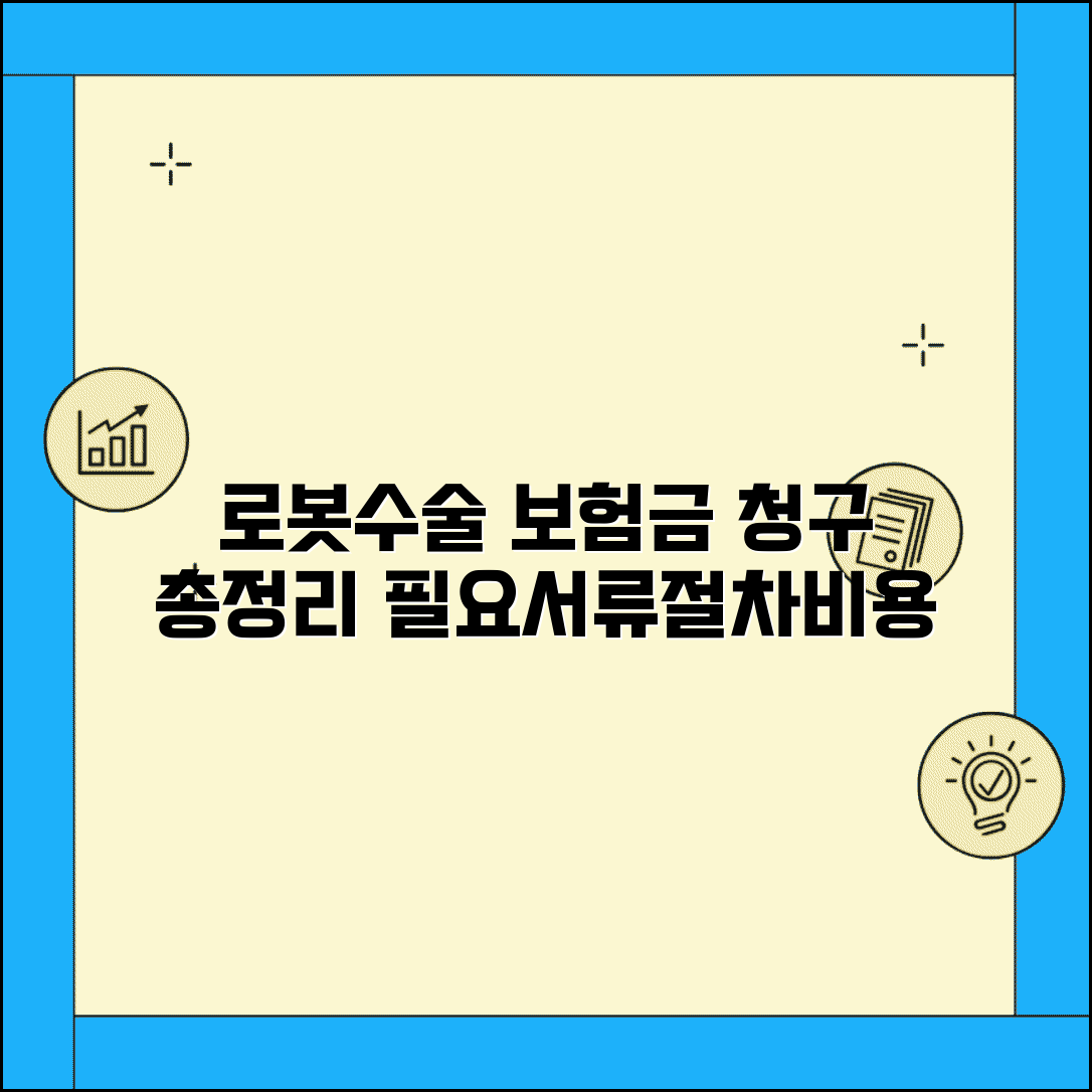 로봇수술 실비보험 청구 방법 | 필요 서류와 절차, 비용까지 한눈에 보기