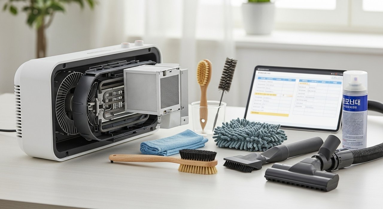 온풍기 청소 주기 언제 하는지 | 온풍기 관리 주기, 이것만 알면 끝!